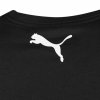 Puma t-shirt czarny koszulka męska na krótki rękaw logo na karku